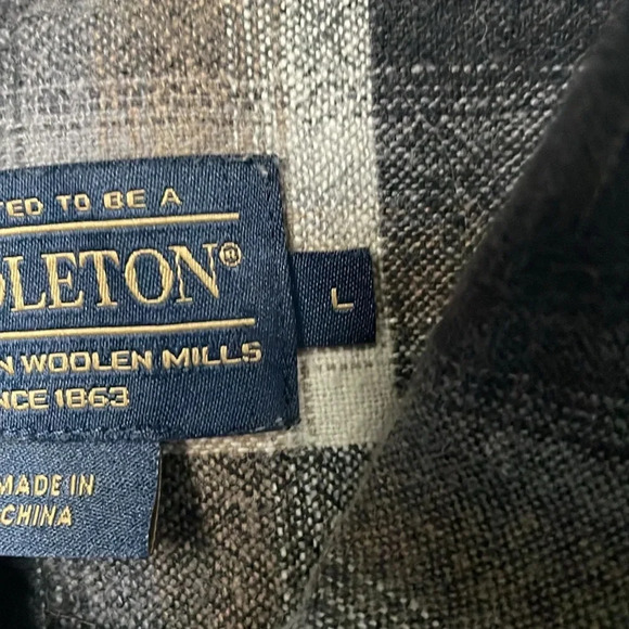 Pendleton Mason cotton flannel shirt - Picture 8 of 8